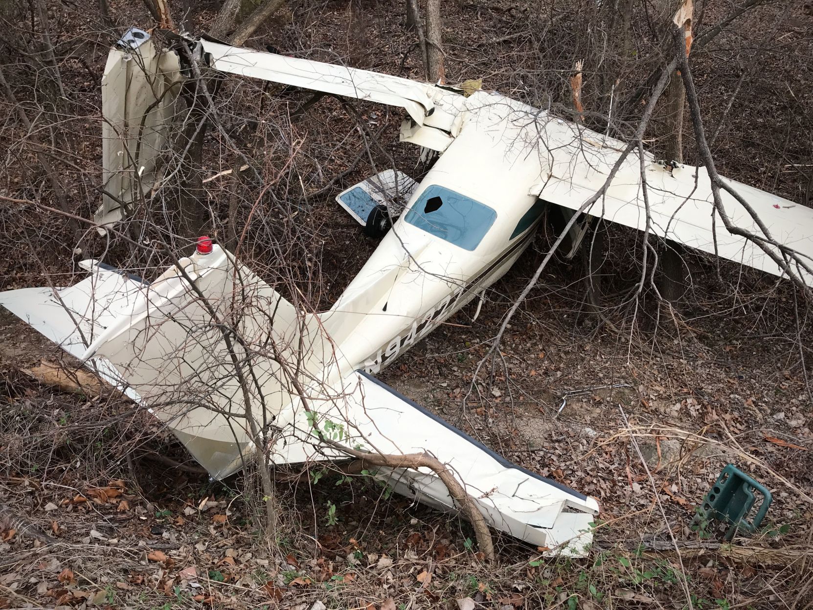 Plane crashes at Agri-Plex